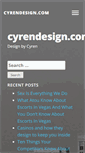 Mobile Screenshot of cyrendesign.com